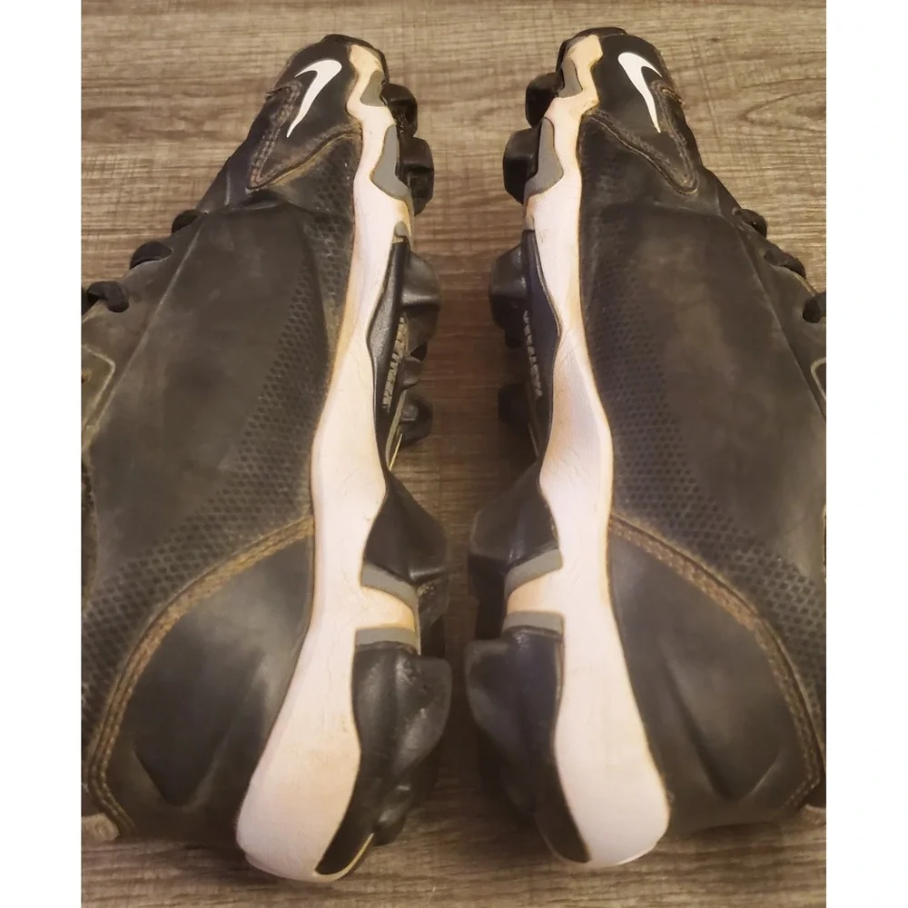 Nike‎ Force Trout 9 Keystone Cleat Shoes Youth Size 3.5 Black